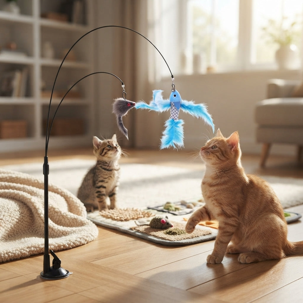 Cat Teaser Rod