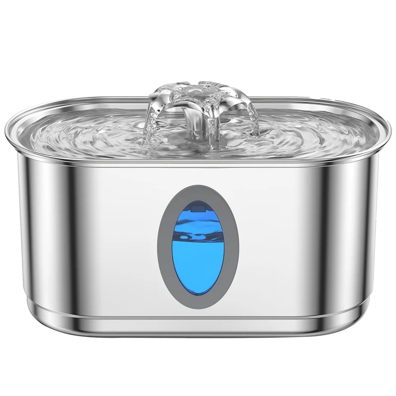 Automatic Cat Water Fountain Stainless Steel Dog