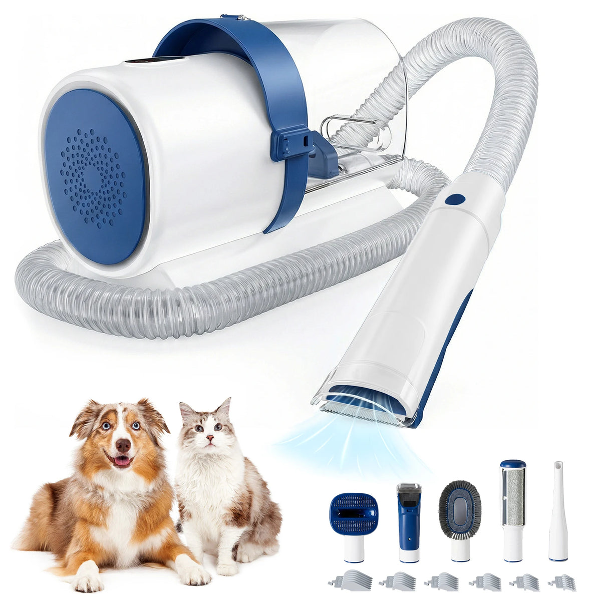 Professional Pet Grooming Vacuum Kit