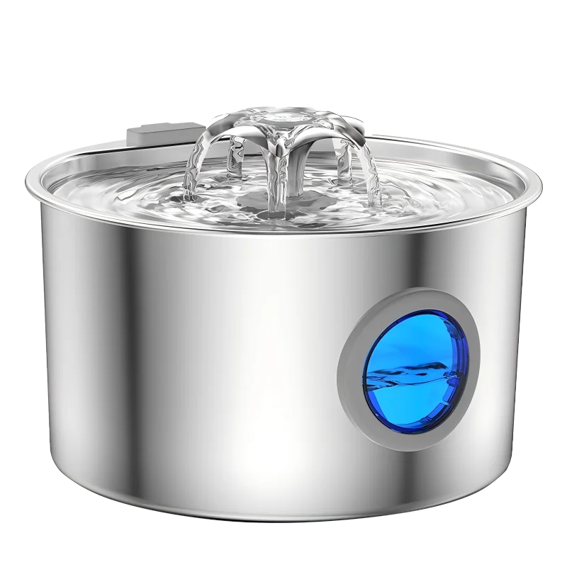 Automatic Cat Water Fountain Stainless Steel Dog