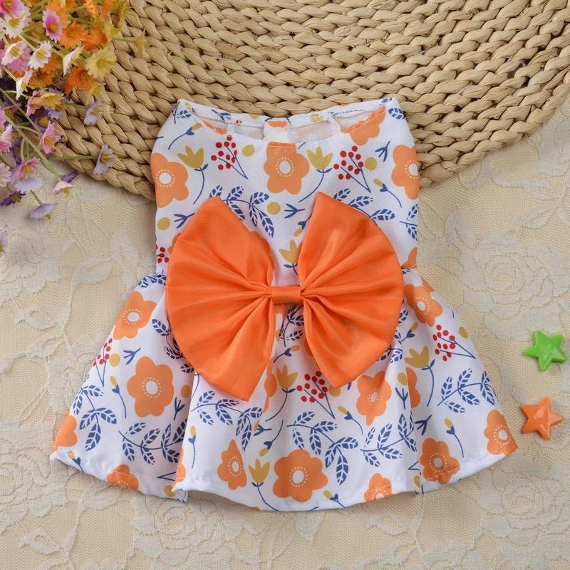 Cute Pet Summer Dress
