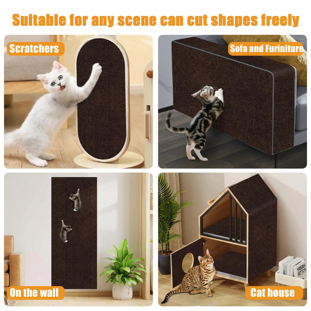 Self-Adhesive Cat Scratcher