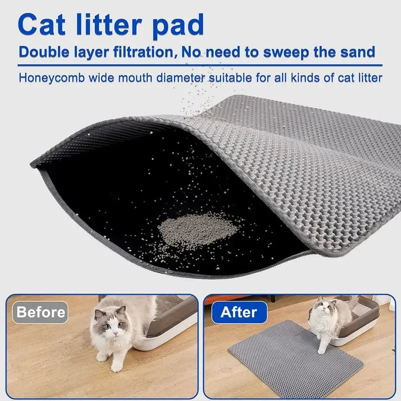 Cat Litter Mat Non Slip Big Pet