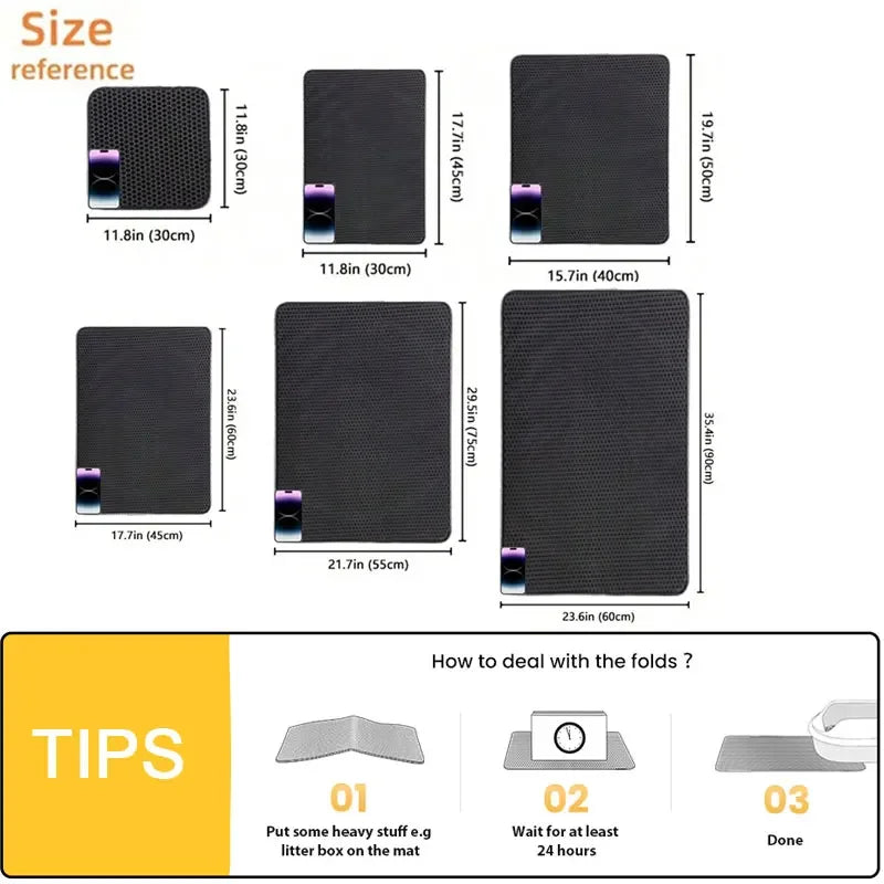 Cat Litter Mat Non Slip Big Pet