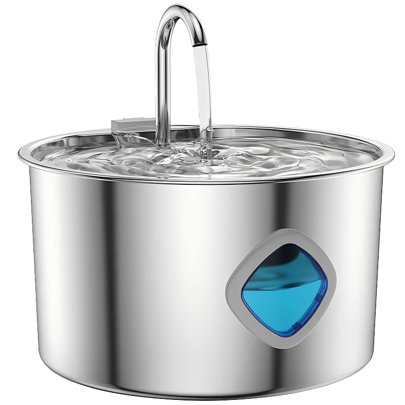 Automatic Cat Water Fountain Stainless Steel Dog