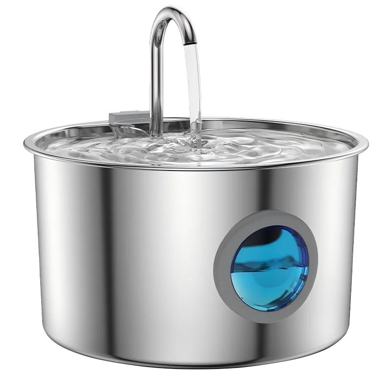 Automatic Cat Water Fountain Stainless Steel Dog