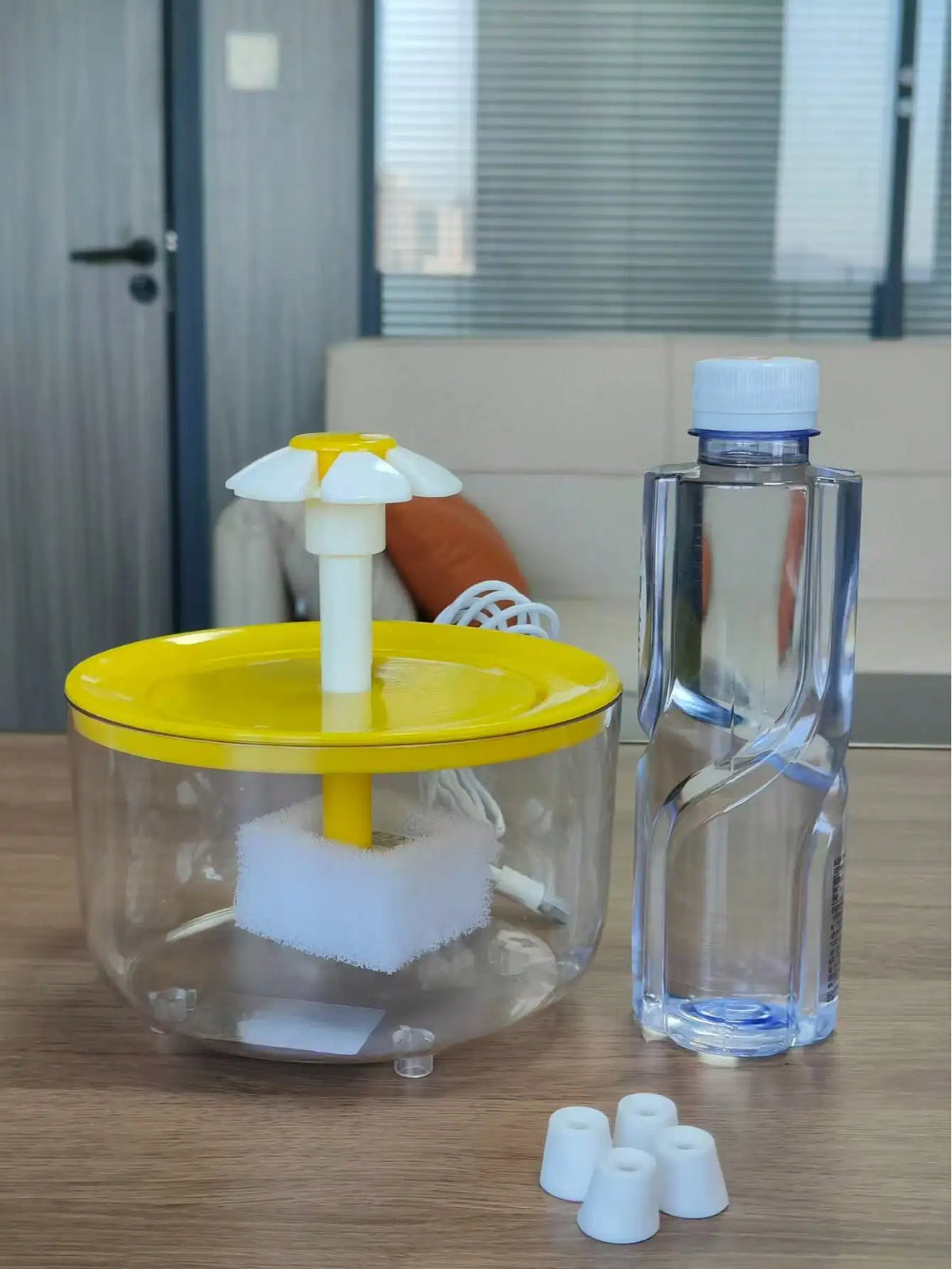 Floral Design Automatic Cat Water Fountain